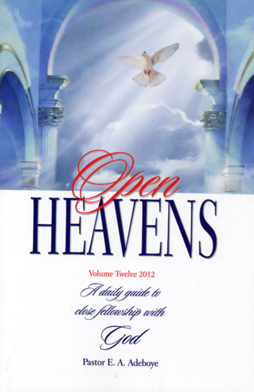 Product picture Open Heavens 2012 by Pastor Enoch A. Adeboye